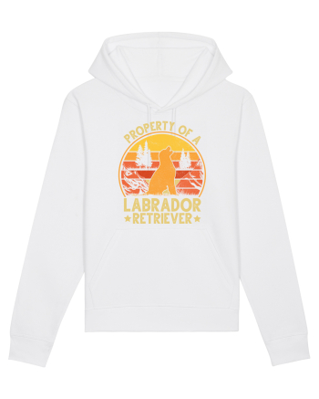 PROPERTY OF A LABRADOR RETRIEVER White