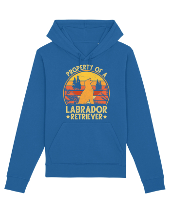 PROPERTY OF A LABRADOR RETRIEVER Royal Blue