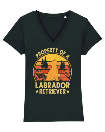 PROPERTY OF A LABRADOR RETRIEVER Black