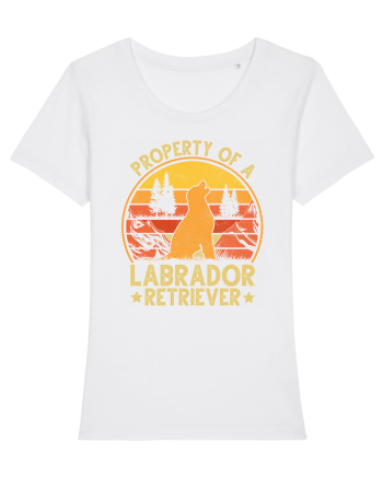 PROPERTY OF A LABRADOR RETRIEVER White