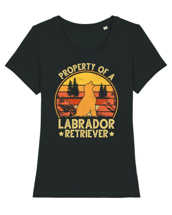 PROPERTY OF A LABRADOR RETRIEVER Black