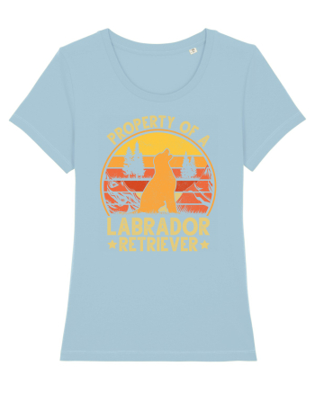 PROPERTY OF A LABRADOR RETRIEVER Sky Blue