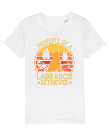 PROPERTY OF A LABRADOR RETRIEVER White