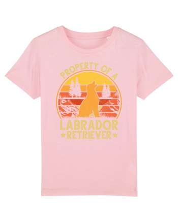 PROPERTY OF A LABRADOR RETRIEVER Cotton Pink