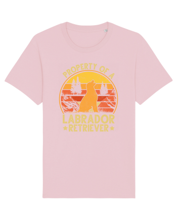 PROPERTY OF A LABRADOR RETRIEVER Cotton Pink