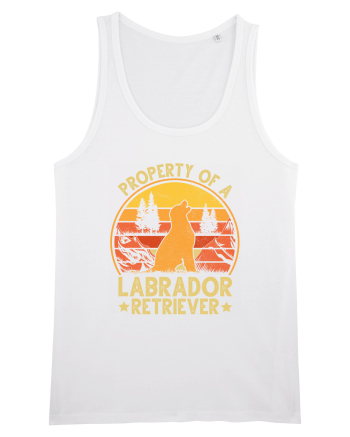 PROPERTY OF A LABRADOR RETRIEVER White