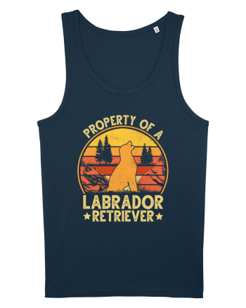 PROPERTY OF A LABRADOR RETRIEVER Navy