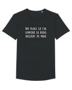 TRICOU - FAC OAMENII SĂ RÂDĂ Tricou mânecă scurtă guler larg Bărbat Skater