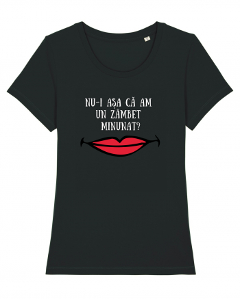 TRICOU - ZÂMBET MINUNAT Black