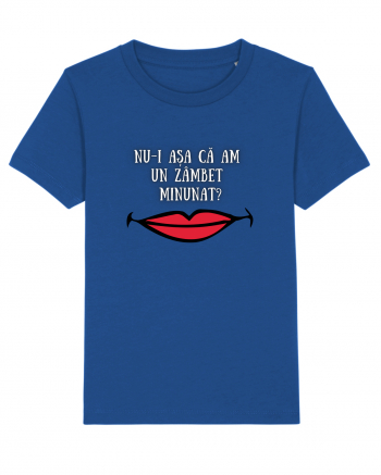 TRICOU - ZÂMBET MINUNAT Majorelle Blue