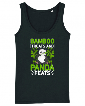 Bamboo treats and panda feats Black