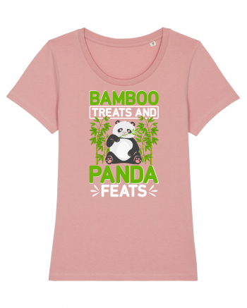 Bamboo treats and panda feats Canyon Pink