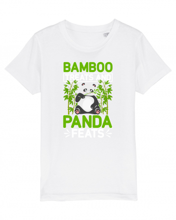 Bamboo treats and panda feats White
