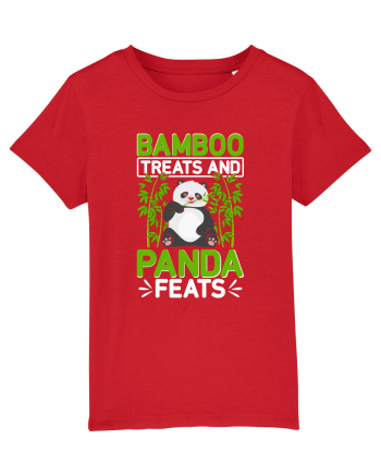 Bamboo treats and panda feats Red