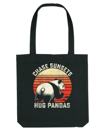 Chase Sunsets, Hug Pandas Black