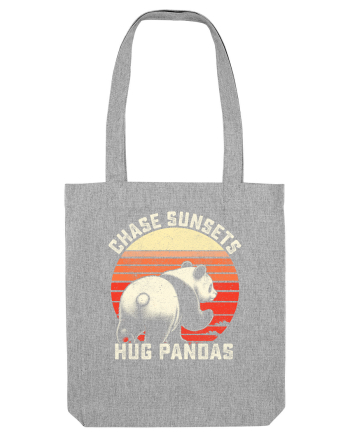 Chase Sunsets, Hug Pandas Heather Grey