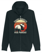 Chase Sunsets, Hug Pandas Hanorac cu fermoar Unisex Connector