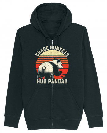 Chase Sunsets, Hug Pandas Black