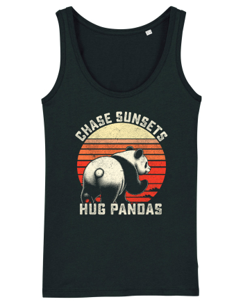Chase Sunsets, Hug Pandas Black
