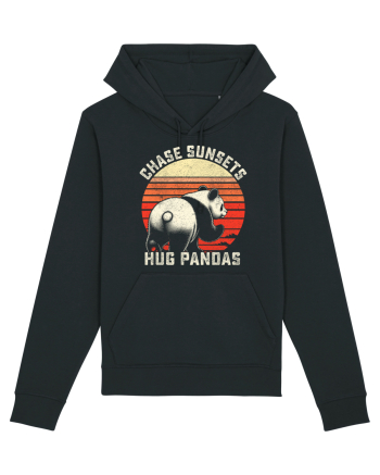 Chase Sunsets, Hug Pandas Black