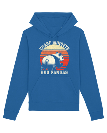 Chase Sunsets, Hug Pandas Royal Blue