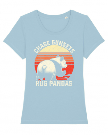 Chase Sunsets, Hug Pandas Sky Blue