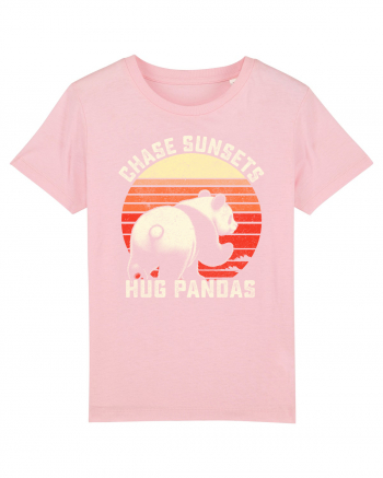 Chase Sunsets, Hug Pandas Cotton Pink