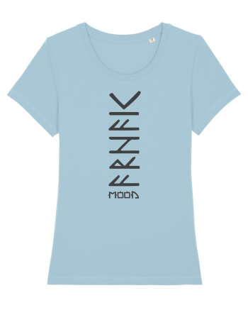 arhaic mood black Sky Blue