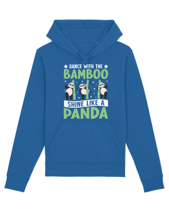 Dance with the Bamboo Shine Like a Panda Royal Blue