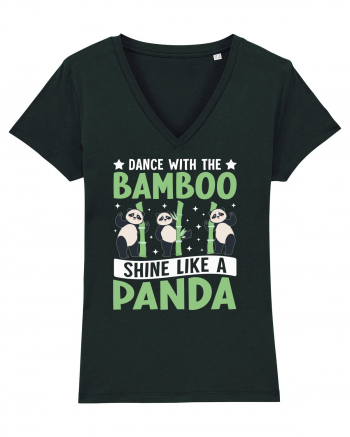 Dance with the Bamboo Shine Like a Panda Black