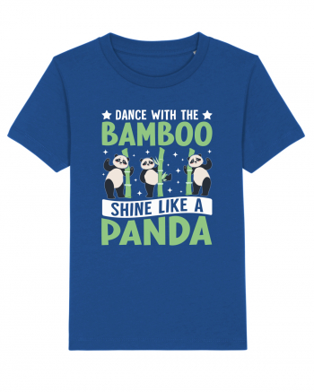 Dance with the Bamboo Shine Like a Panda Majorelle Blue