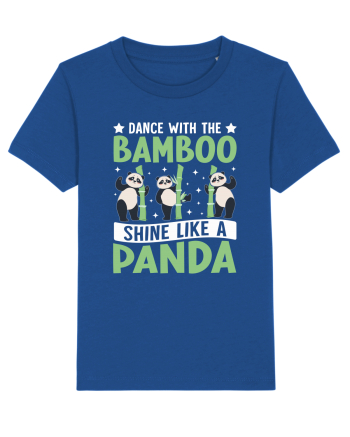 Dance with the Bamboo Shine Like a Panda Majorelle Blue