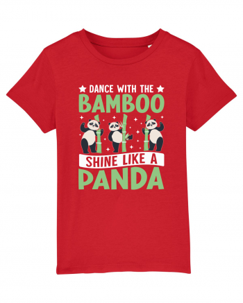 Dance with the Bamboo Shine Like a Panda Red