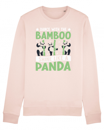Dance with the Bamboo Shine Like a Panda Candy Pink