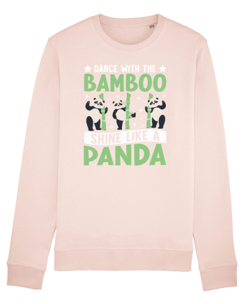 Dance with the Bamboo Shine Like a Panda Candy Pink