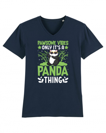 Pawsome vibes only it's a panda thing French Navy