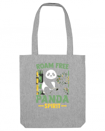 Roam free Panda spirit Heather Grey