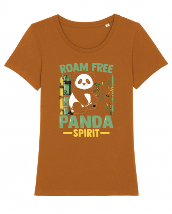 Roam free Panda spirit Roasted Orange