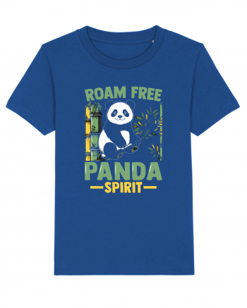 Roam free Panda spirit Majorelle Blue