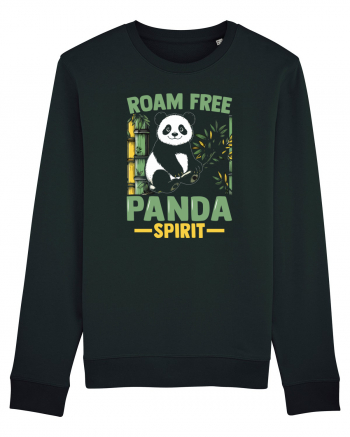 Roam free Panda spirit Black