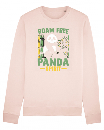 Roam free Panda spirit Candy Pink