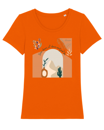 Slow Down Bright Orange