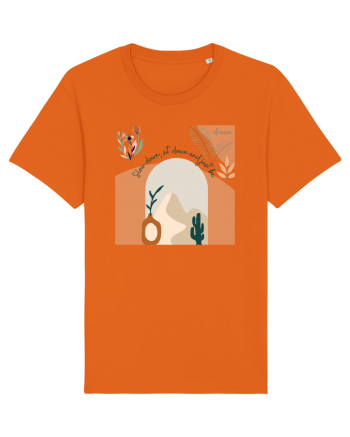Slow Down Bright Orange