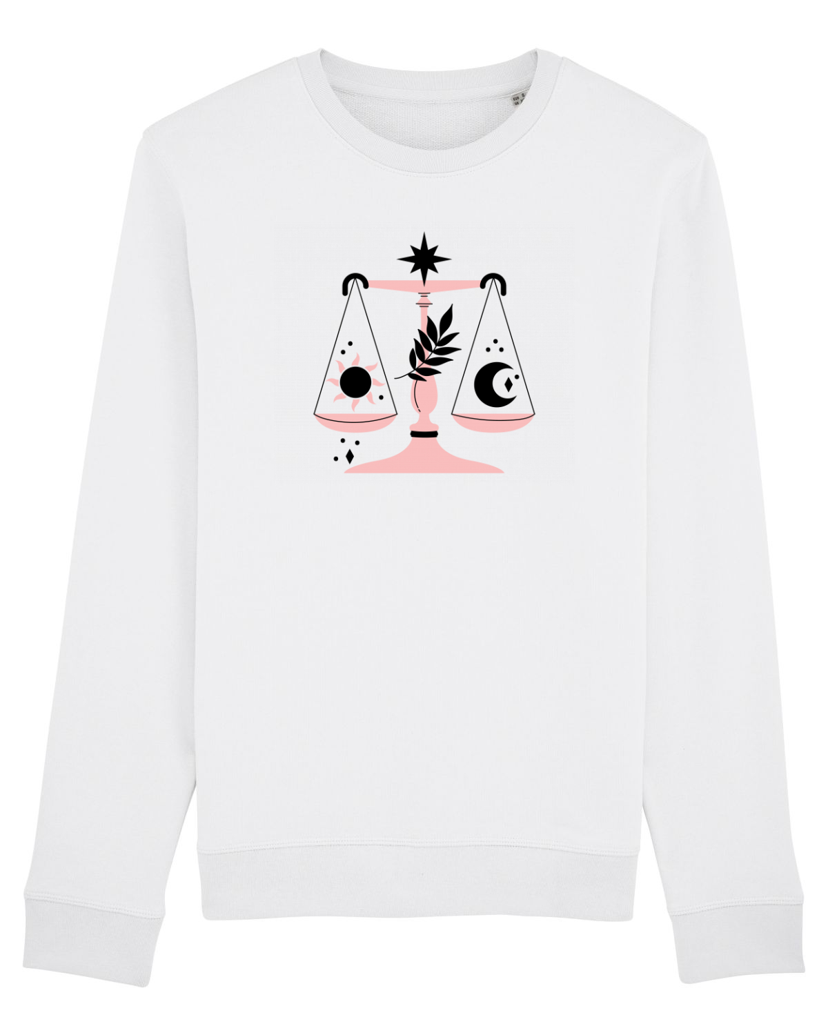 Bluză mânecă lungă Unisex Rise White