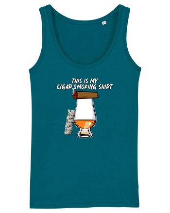 Cigar smoking shirt Ocean Depth