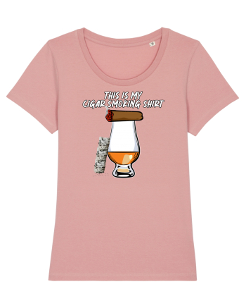 Cigar smoking shirt Canyon Pink