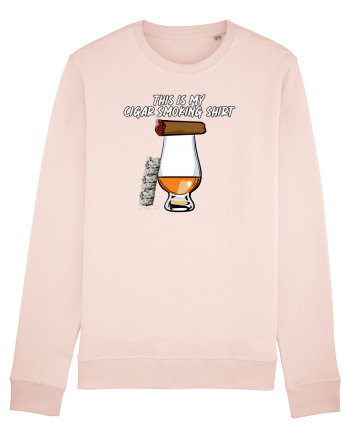 Cigar smoking shirt Candy Pink