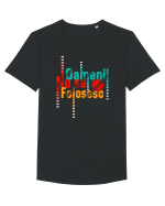 Oamenii nu se folosesc Tricou mânecă scurtă guler larg Bărbat Skater