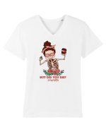 pentru mame moderne - But did you die Tricou mânecă scurtă guler V Bărbat Presenter