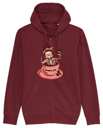 pentru mame moderne - Momlife in a sea of caffeine Burgundy